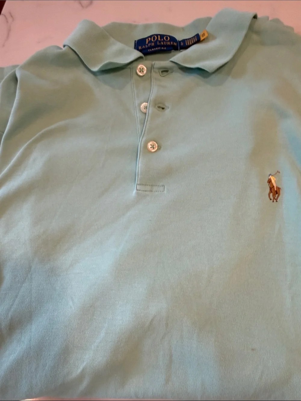 Polo Ralph Lauren mens classic fit polo green Preppy NWOT